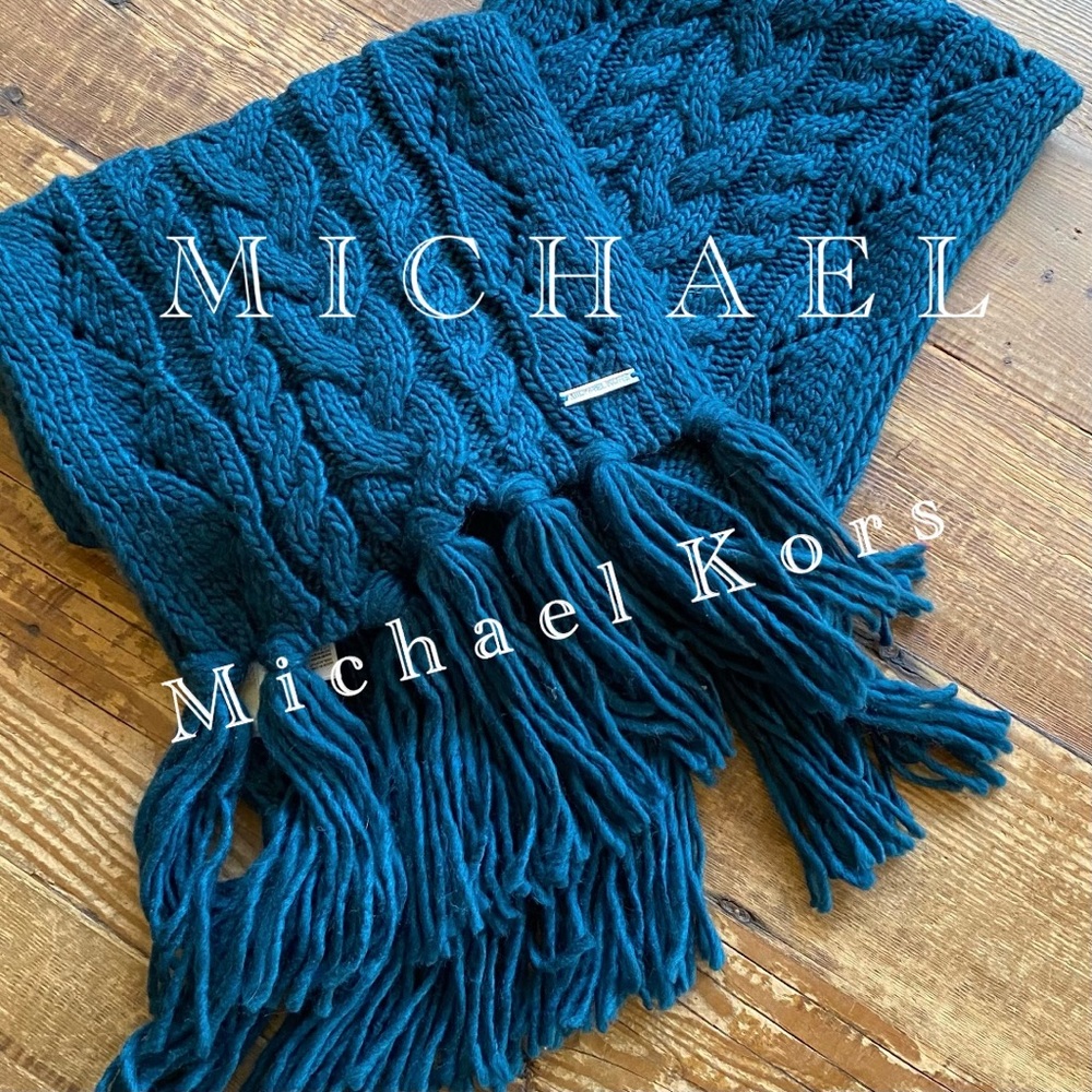 MICHAEL Michael Kors Cable Knit Scarf